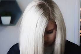 All Over Blonde Bob With Subtle Shadow Root Shadow Root Blonde Spring Hairstyles Blonde Hair