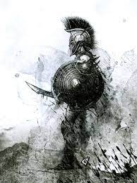 Dark Trojan By Gavade Warrior Tattoos Spartan Tattoo Spartan Warrior
