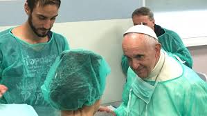 Image result for photos praying the rosary outside Rome's hospitals