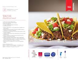 Maitre Saveur Tacos Chipole Au Boeuf Tacos Tupperware Food