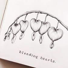 Have You Seen The Floralsyourway October Prompts Yet Spooky Flowers For The Spookiest Month Swipe Heart Drawing Bleeding Heart Flower Bleeding Heart Tattoo
