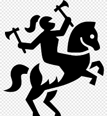 Medieval knight on horse logo. Crusades Middle Ages Knight Computer Icons Knight Horse Logo Png Pngegg