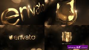 This particle effects treatment adds glimmer and texture to. Gold Free After Effects Templates After Effects Intro Template Shareae
