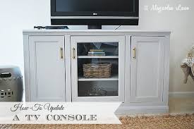 Same day delivery 7 days a week £3.95, or fast store collection. Makeover Your Outdated Tv Console With Paint And Wood Filler 11 Magnolia Lane