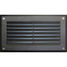 Recessed light cover the tenmat ff130e recessed light cover is the tenmat ff130e recessed light cover is made out of a fire safe material and was specifically designed to protect your light fixture from insulation in the attic and to stop unwanted air leakage through your recessed light. Dabmar Dsl1036 Outdoor Recessed Louver Step Light Cover Plate