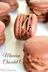 Macaron Chocolat Ganache Chocolat Caramel Nous Voila En Demi Final Decouvrez Le Theme De Ce Soir Le Chocolat M Macaron Chocolat Recette Macaron Macaron