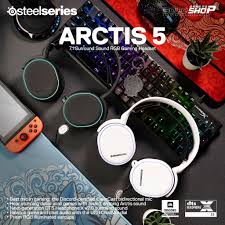 Create custom colorshifts and effects or link all your steelseries gear with prism sync. Steelseries Arctis 5 Headset Shopee Indonesia