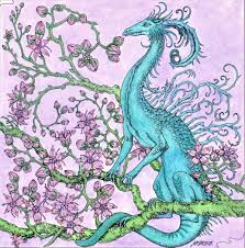 Dragontales Anastasiaellykoldareva Fabercastell Cardmaking Polychromospencils Adultcoloringbook Ho Dragon Coloring Page Dragon Dreaming Colouring Heaven