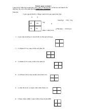 Use a punnett square to show the possible offspring from the crosses given and answer the questions: Sponge Bob Genetics