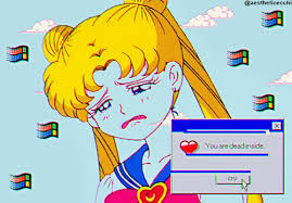 Bishoujo senshi sailor moon series. Aesthetic Sad Sailor Moon Gif Cute766