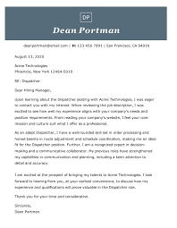 Logistics Coordinator Cover Letter Example Skills