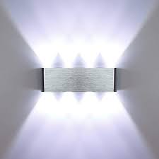 Maybe you would like to learn more about one of these? Lampop Led Wall Lights Indoor Up And Down Modern Wall Lamp Wall Sconce Lighting Uplighter Aluminium For Living Room Bedroom Hallway Dining Room Stairs 8w Cool White Amazon Co Uk Lighting