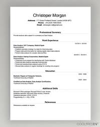 Free Cv Creator Maker Resume Online Builder Pdf