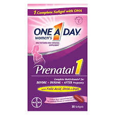 Maybe you would like to learn more about one of these? One A Day Women S Prenatal Multivitamin With Omega 3 And Dha 30 Ct Walmart Com Walmart Com
