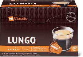 Check spelling or type a new query. M Classic Lungo 30 Kapseln Migros