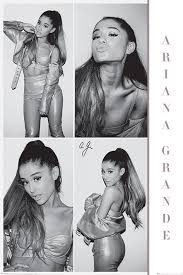 Ariana grande's best tights moments ever. Ariana Grande Black White Poster Plakat Kaufen Bei Europosters