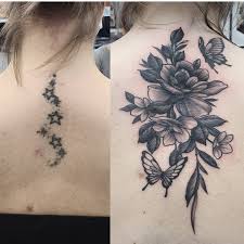 For a cover up, you can consult with a local tattoo artist who will help you come up with a design to tattoo over the original ink, leaving you with a tattoo that you are much more in love with. Cover Up Studio Xiii Gallery