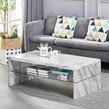 This coffee table is the perfect addition to your living area. 23 Off Marbella Coffee Table In Grey High Gloss Marble Effect Lovehomestyle