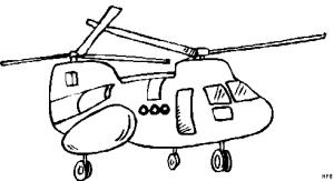 Bananen Hubschrauber Ausmalbild Malvorlage Phantasie