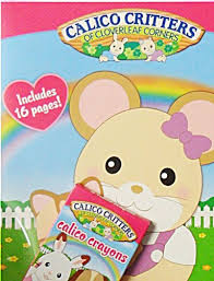 Calico critters free coloring pages are a fun way for kids of all ages to develop creativity, focus, motor skills and color recognition. Calico Critters Cloverleaf Coloring Book With Crayons Amazon In Office Products