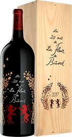 The blend for chateau la fleur de bouard is usually quite close to the planted acreage. Chateau La Fleur De Bouard 2017 Millesima Lu