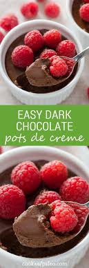 Easy Chocolate Pots De Creme You Can Make In The Blender Recipe Delicious Desserts No Cook Desserts How To Eat Paleo