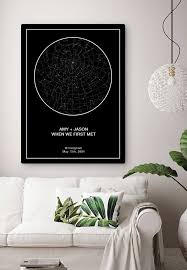 personalised star map