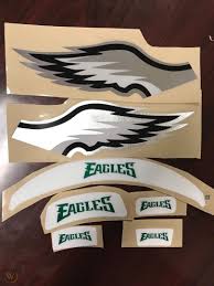Private group for participating families of the july 2020 eagles online football academy. Philadelphia Eagles Custom Helmet Decals Chrome 1927762677