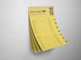 Wall Calendar Mockup Free Mockup Free Wall Calendar Wall Calendar Design Wall Calendar
