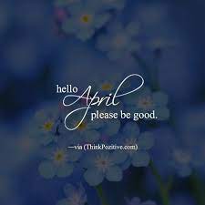 Pin On Hello April Images And Quotes