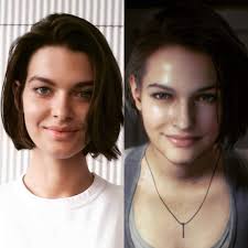 I love that Sasha Zotova is fully embracing her character Jill Valentine,  she cut her hair to make it more like Jills and doing autograph signings  and her YouTube channel is growing :