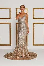 Yassmine Luxe Rose Gold In 2019 Rose Gold Sequin Dress