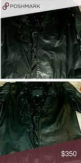 Sale Fendi Roma Leather Jacket Size 4 Leather Jacket Jackets Fendi