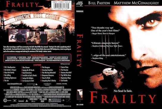 Frailty (2003): Bill Paxton, Matthew McConaughey: 0780177114563:  Amazon.com: Books