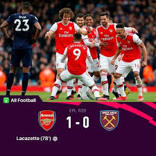 View arsenal fc scores, fixtures and results for all competitions on the official website of the premier league. Arsenal 1 0 West Ham Substitute Laca Extends Arteta S 2020 Pl Unbeaten Run Ghana Latest Football News Live Scores Results Ghanasoccernet