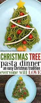 Christmas Tree Pasta Dinner Recipe Christmas Food Dinner Fun Holiday Food Christmas Food