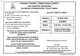 Memberi maklumat tentang destinasi yang menarik di kuala langat. Rumah Sewa Jenjarom Program Van Kaunter Bergerak Bagi Tahun 2021 Dimaklumkan Bahawa Pejabat Daerah Kuala Langat Akan Mengadakan Van Kaunter Bergerak Bagi Mengutip Bayaran Cukai Tanah Pada Tarikh Masa Dan Tempat