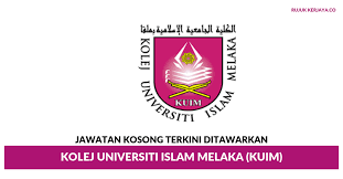 Tadika pay chee 3779 sjkc pay chee,73000 pulau sebang,melaka. Jawatan Kosong Terkini Kolej Universiti Islam Melaka Kuim Kerja Kosong Kerajaan Swasta