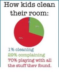 Funny Pie Chart Kids Cleaning Room Funny Memes Funny