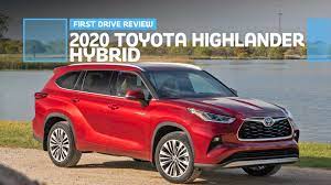 29 city / 27 hwy. 2020 Toyota Highlander Hybrid First Drive Review Hy And Drive