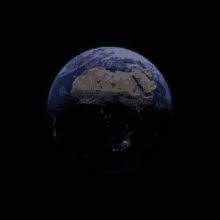 Download Slow Rotating Earth Gif Png Gif Base Earth Gif Gravitational Waves Earth Sun And Moon