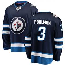 Round player pos drafted from gp g a pts pim; Tucker Poolman Winnipeg Jets Men S Fanatics Branded Blue Breakaway Home Jersey