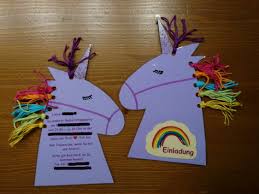 Einhorn Einladung Geburtstag In 2020 Geburtstags Einladung Kinder Einladung Geburtstag Kindergeburtstag Basteln Einhorn