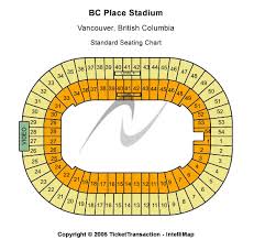 bc place stadium tickets bc place stadium seating charts