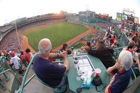 View From The Budweiser Roof Deck At Bostons Fenway Park