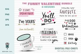 Download The Funny Valentine Bundle Svg File Bundle By Design Owl Thehungryjpeg Com