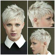 Pin By Cherish Repeat On Hair Short Hair Styles Pixie Short Grey Hair Very Short Hair