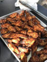 This is the best bang for your buck when it comes to costco chicken wings. Costco Garlic Pepper Wings Grilled Using Vortex Grilling Bbq Deals Recipes Discounts Summer Foodie Grilled Wings Chicken Dinner Recipes Stuffed Peppers