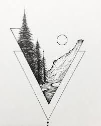Illustration Arten Bezeichnung Frau Herz Ideen Diytattooimages Diy Tattoo Images In 2020 Art Drawings Simple Geometric Art Art Drawings