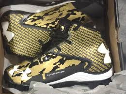 Black And Gold Baseball Cleats Youth My New Baseball Cleats The Black And Gold Deciptions Baseball Cleats Play Baseball Sneakers Nike